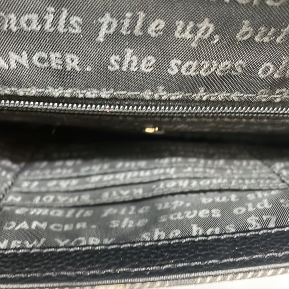 NWT Kate Spade Julia Street Plaid Tally Clutch - Picture 8 of 10